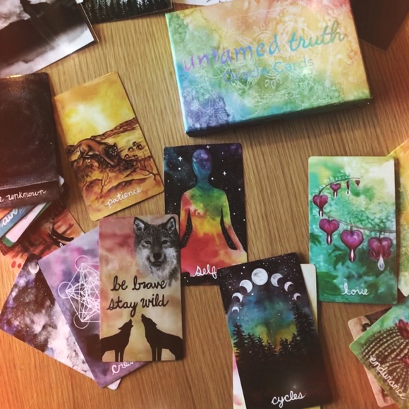 The Untamed Truth Oracle Deck by Rachael Caringella of Tree Talker Art - Picture 2 of 6